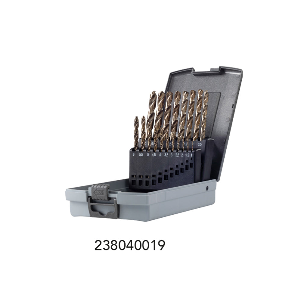 BOSCH CO21 Set Assortito Da 21 Pezzi Con Custodia Inclusa Punta Da Trapano In Metallo Al Cobalto Con Gambo A Tre Piatti Per Applicazioni Di Forat~p122030955 - Foto 6