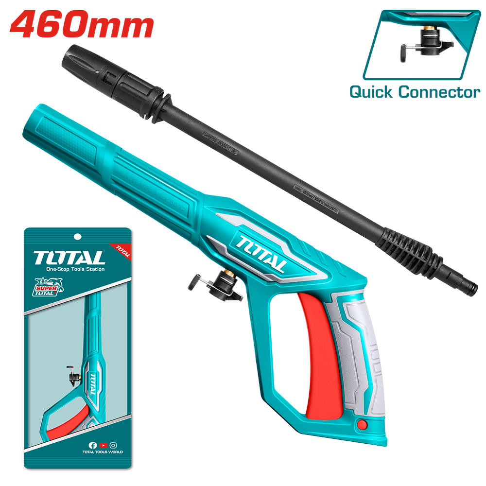 Pistola Alta Pressione Per Idropulitrice - Aste In Acciaio Inox Per Pulizie - Foto 3