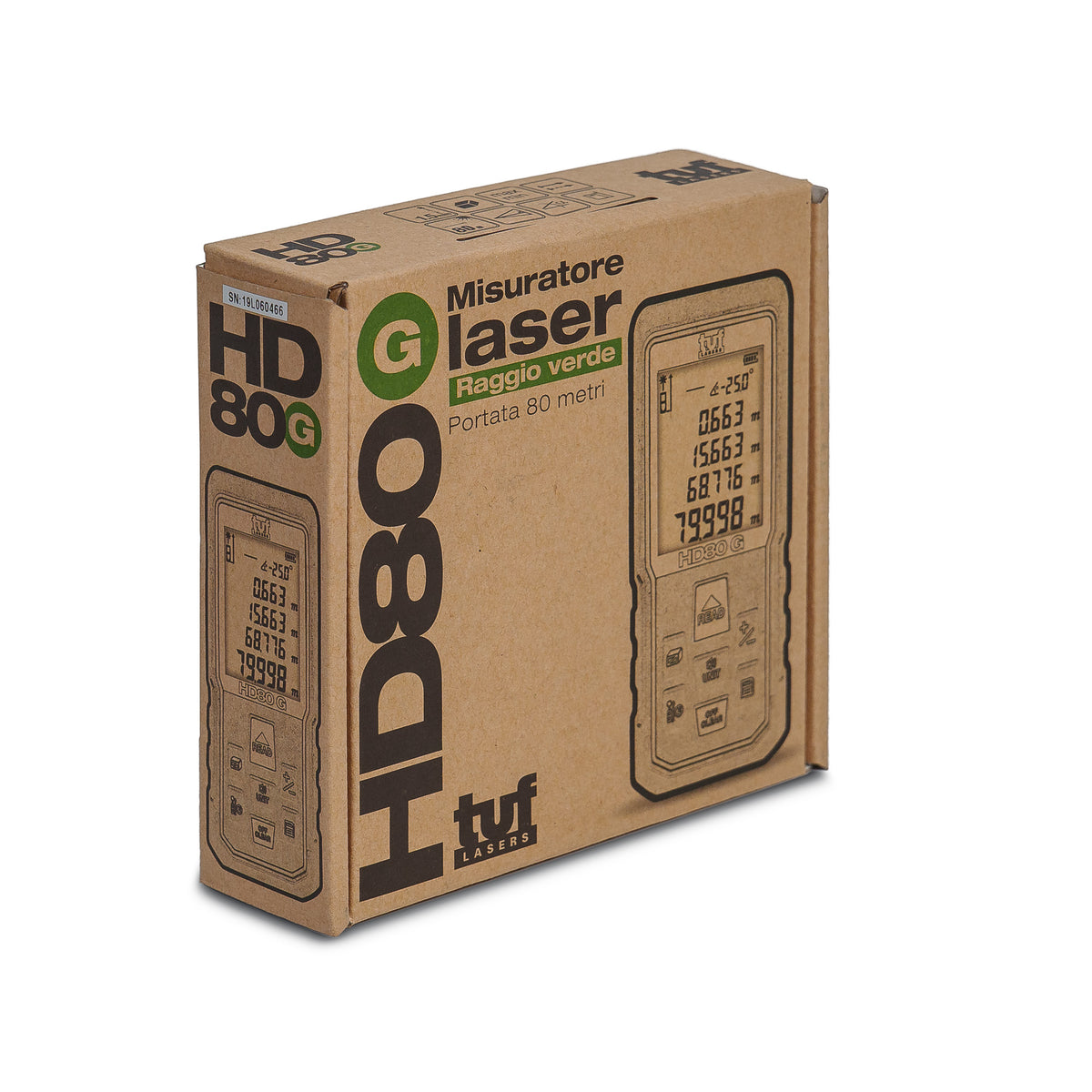 Misuratore laser HD 80 G
